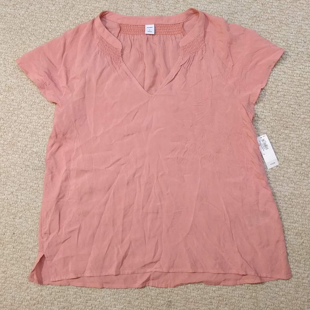 Old Navy Flutter-Sleeve V-Neck Top